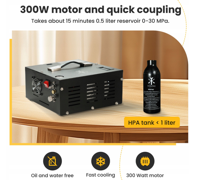 Компресор PCP 300Bar Tuxing TXES061 - изображение 7