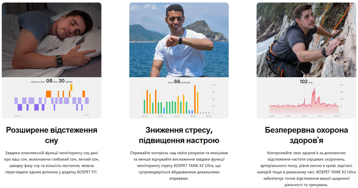 Kospet Tank X2 Ultra умный противоударный, тактический смарт браслет для военных с компасом, барометром, GPS, водостойкий, AMOLED экран - изображение 11