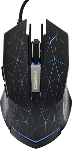 Mysz komputerowa Hiro Spider+ Black (NTT-G66+) - obraz 1