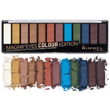 Палетка Теней Для Век Rimmel Magnifeyes Eye Contouring Palette 001 Nude Edition 14.2 Г - Фото 3 Палетка Теней Для Век Rimmel Magnifeyes Eye Contouring Palette 001 Nude Edition 14.2 Г - изображение 3