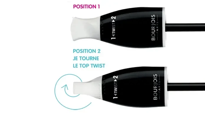 Туш Для вій Bourjois Twist Up The Volume 02 Ultra Brown - Фото 6 Туш Для вій Bourjois Twist Up The Volume 02 Ultra Brown - зображення 6
