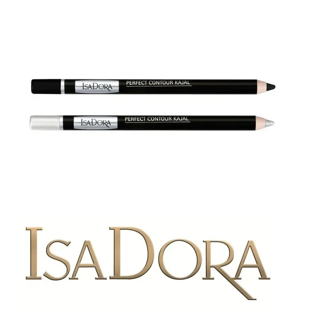 Карандаш Для Глаз Isadora Perfect Contour Kajal 60 1.3 Г Black Черный - зображення 6