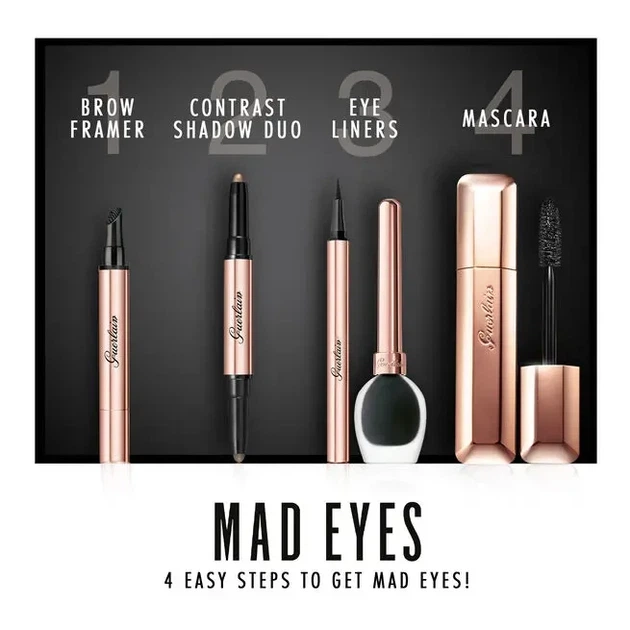 Тестер Guerlain Mad Eyes Intense Liquid Liner 01 Glossy Black 5 мл - Фото 5 Тестер Guerlain Mad Eyes Intense Liquid Liner 01 Glossy Black 5 мл - зображення 5
