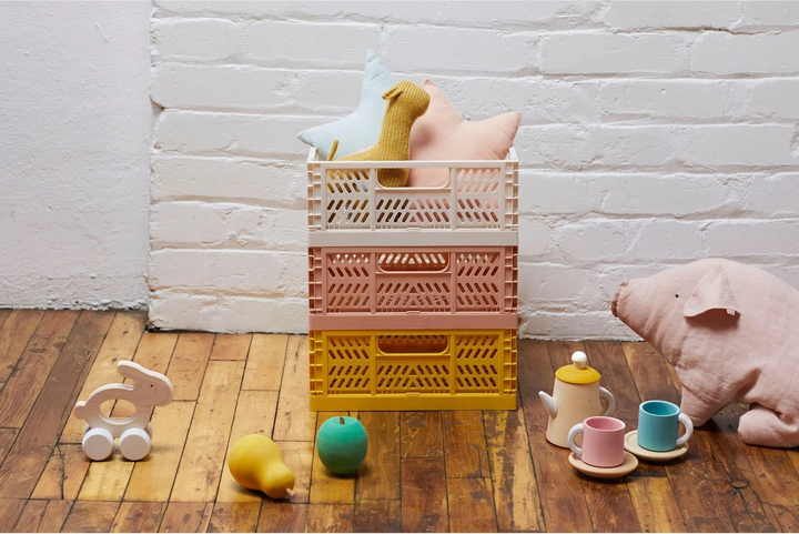 Ящик для зберігання 3 Sprouts Modern Medium Pink (0812895001631) - зображення 3