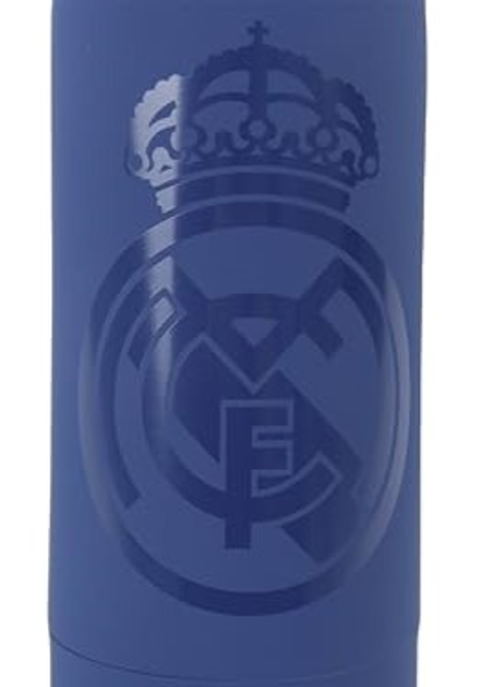 Butelka na wodę Cyp Brands Real Madrid ze stali nierdzewnej 600 ml Niebieska (8426842110479) - obraz 2