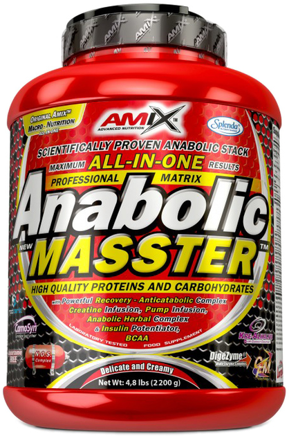 Гейнер Amix Anabolic Masster 2200 г Chocolate (8594159533783) - зображення 1