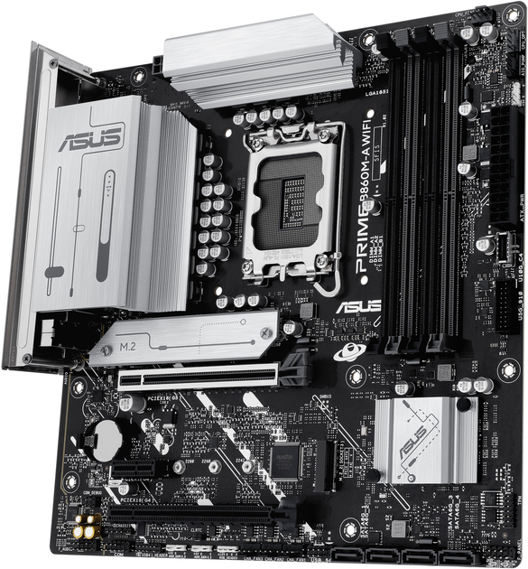 Материнская плата ASUS PRIME B860M-A WIFI (s1851, Intel B860, PCI-Ex16) - изображение 2