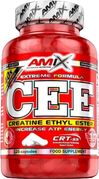 Kreatyna Amix CEE Creatine Ethyl Ester 125 kapsułek (8594159532021) - obraz 1