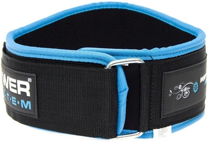 Пояс для важкої атлетики Power System Woman's PS-3210 S Blue (3210321032100) - зображення 3