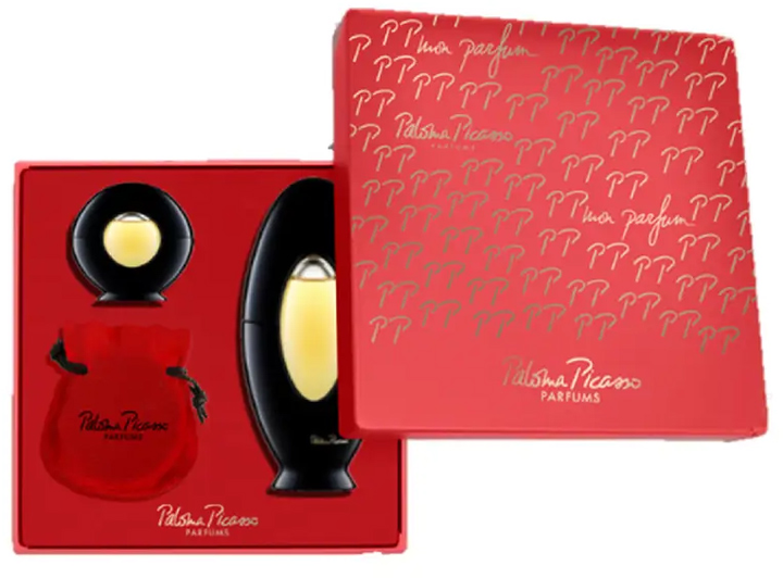 Жіночий набір Paloma Picasso Mon Parfum Парфумована вода 100 мл + Мініатюра Парфумована вода 4.8 мл + Червоний мішечок (5029726010044) - зображення 3