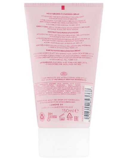 Крем Для Умывания Lumene Hella Moisture Replenishing Cleansing 150 Мл - зображення 2