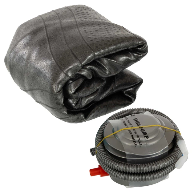 Фітбол м'яч для фітнесу сатин ø75см LiveUp LP8201-75 Anti-Burst (PVC, 1200г, насос, чорний, ABS технологія) - Фото 7 Фітбол м'яч для фітнесу сатин ø75см LiveUp LP8201-75 Anti-Burst (PVC, 1200г, насос, чорний, ABS технологія) - зображення 7