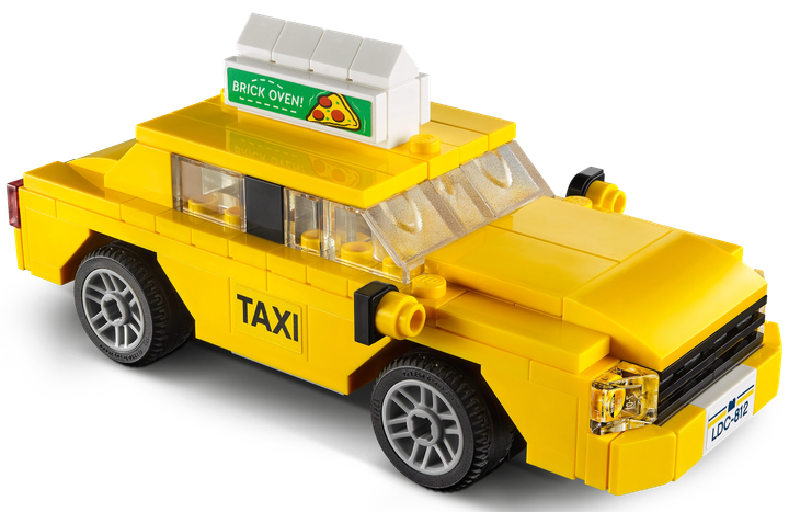 Конструктор LEGO Creator Yellow Taxi 124 деталі (40468) - зображення 3