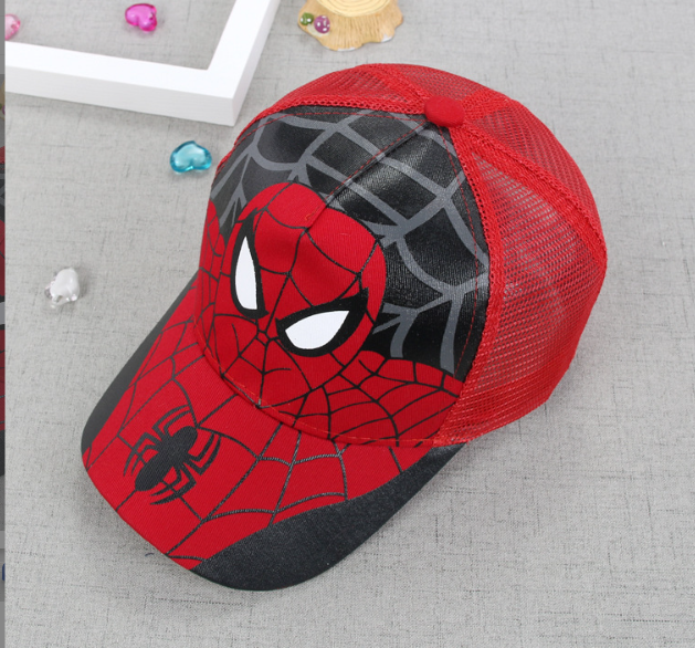 Кепка бейсболка для мальчика с сеточкой Человек-паук Spider-man красная дышащая Korni 50-56 (SVS) - Фото 1 Кепка бейсболка для мальчика с сеточкой Человек-паук Spider-man красная дышащая Korni 50-56 (SVS) - изображение 1