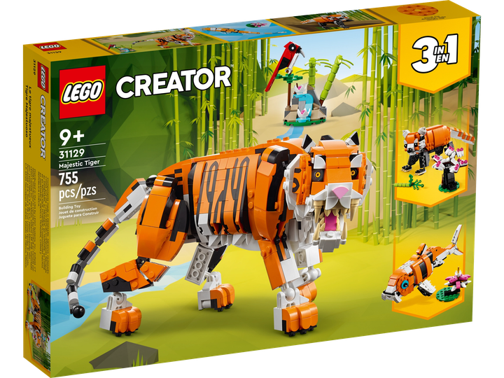 Конструктор LEGO Creator Величний тигр 755 деталей (31129) - зображення 1