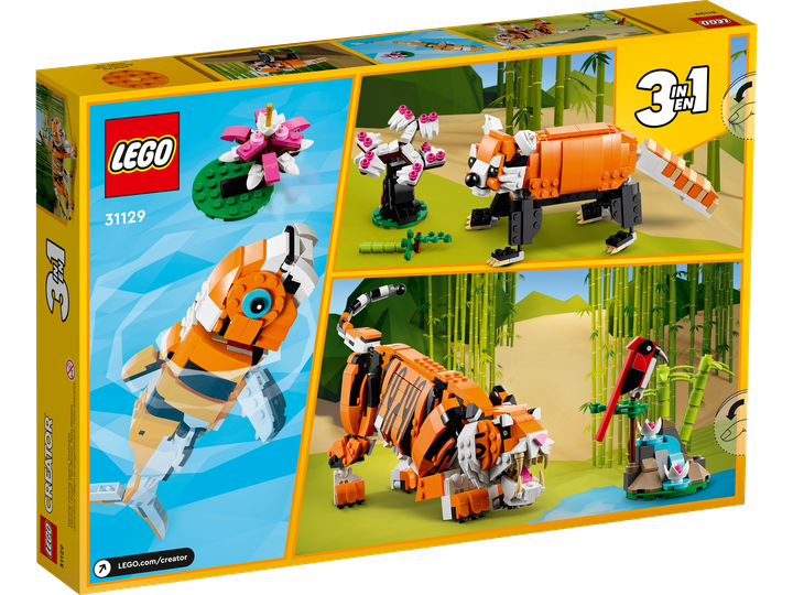 Zestaw klocków LEGO Creator Majestatyczny tygrys 755 elementów (31129) - obraz 11
