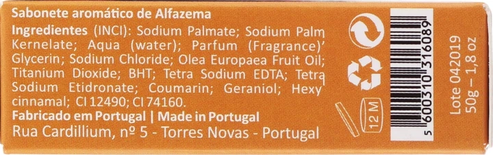 Натуральное мыло - Essencias De Portugal Guitara Portuguesa Lavender Soap 50g (753274-31100865) - изображение 3