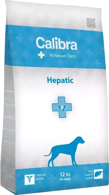 Сухий корм для собак Calibra Veterinary Diets Hepatic 12 кг (8594062087175) - зображення 1