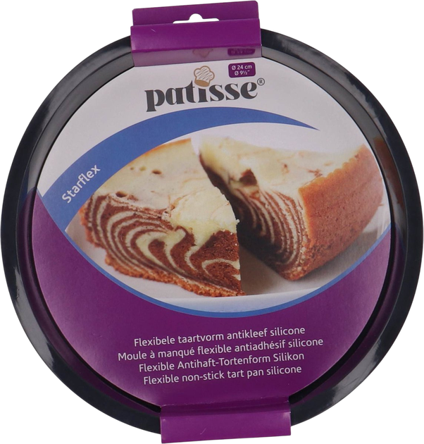 Forma do pieczenia tarty Patisse Starflex silikonowa 24 cm (8712187196125) - obraz 2