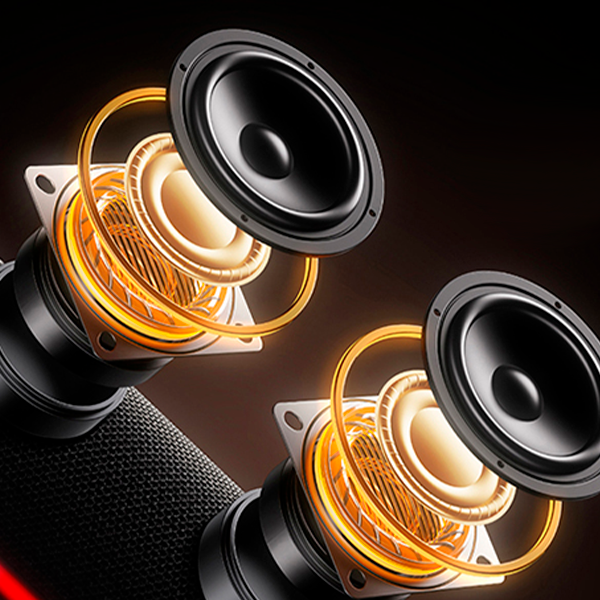 Портативная беспроводная колонка REMAX RB-M13 (RGB, Bluetooth, 5 Вт, 3000 мАч) - изображение 3