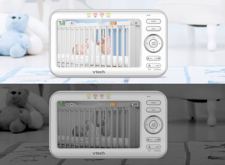 Niania elektroniczna Vtech VM-5463 z video 5 cala Biała (4897027123746) - obraz 12