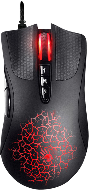 Mysz gamingowa przewodowa BLOODY A90 USB Czarna (4711421917827) - obraz 1