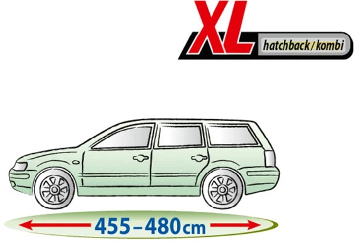 Чехол-тент для автомобиля Kegel для SKODA Octavia A7 Basic Garage XL Hatchback/Combi (5-3957-241-3021) - изображение 2
