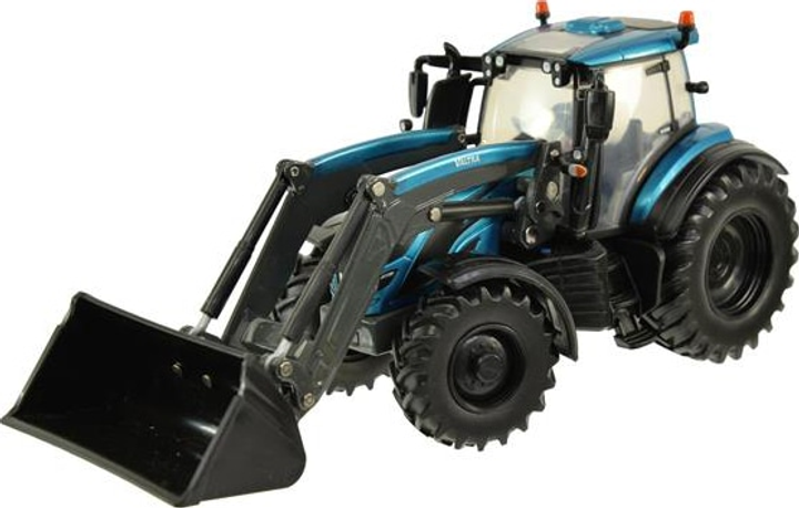 Model Britains Traktor Valtra z przednim ładowaczem 1:32 (43352) (036881433521) - obraz 2