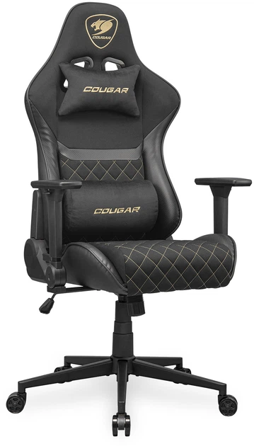 Крісло геймерське Cougar Armor One V2 Gold F Black-Orange (CGR-A2F-GLB) - зображення 2