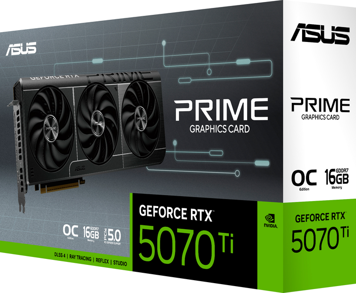 Видеокарта ASUS PCI-Ex GeForce RTX 5070 Ti PRIME OC Edition 16GB GDDR7 (256bit) (28000) (HDMI, 3 x DisplayPort) (PRIME-RTX5070TI-O16G) - изображение 18