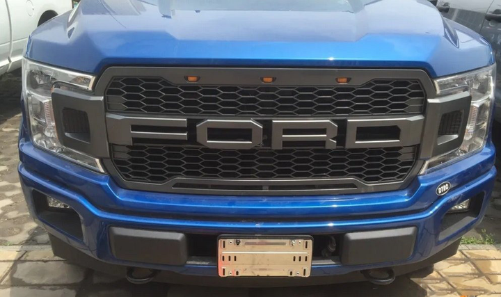 Решетка радиатора тюнинг ASP Ford F-150 17- 13 LED стиль Raptor KRN Форд Ф-150 L2265 - изображение 2