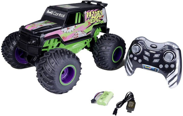 Samochód zdalnie sterowany Revell Monster Truck Razors Edge 1:16 (4009803124681) - obraz 4