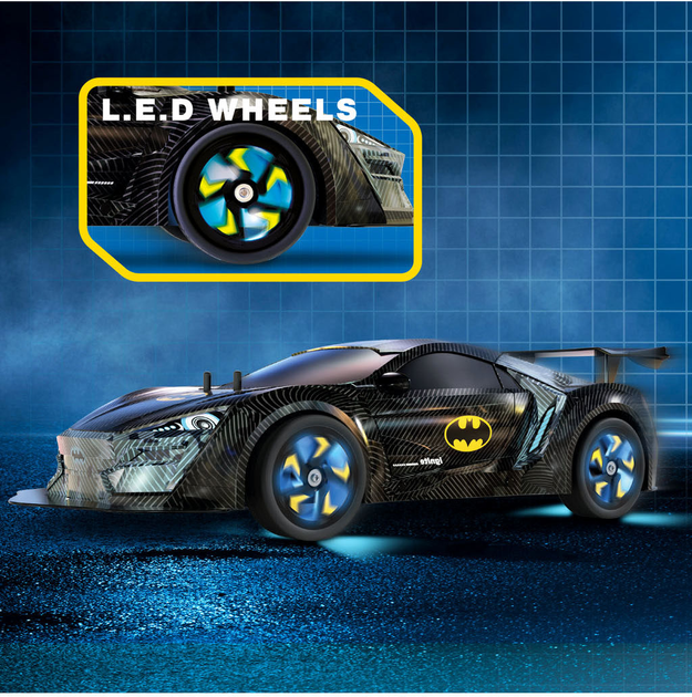 Samochód zdalnie sterowany Bladez Batman Bat-Tech Racer BTDC-RC4 1:10 (5060158856626) - obraz 5