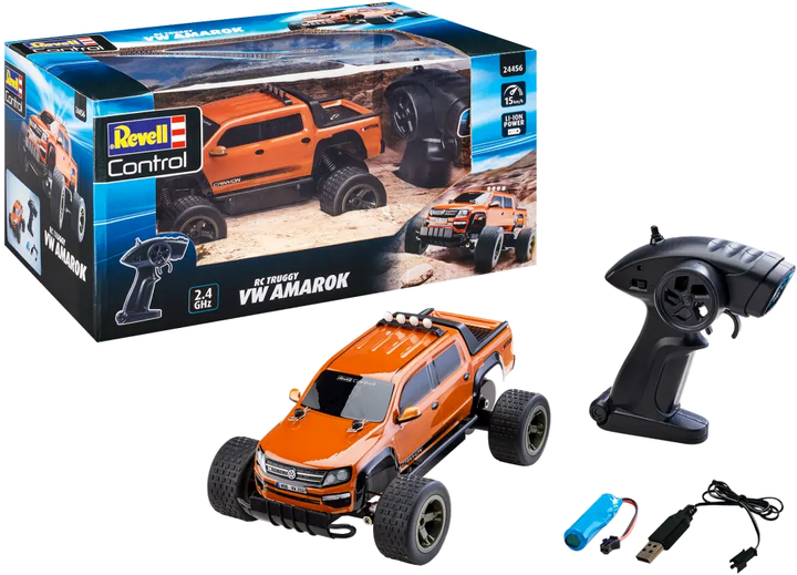 Машинка на радіокеруванні Revell Control Truggy VW Amarok 1:18 (4009803244563) - зображення 2