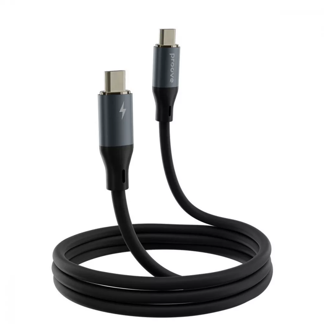 Кабель Proove PowerFull Type-C to Type-C 100W 1m, Black - зображення 2