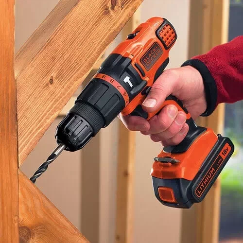 Дрель аккумуляторная ударная BLACK+DECKER BDCH188N - изображение 5