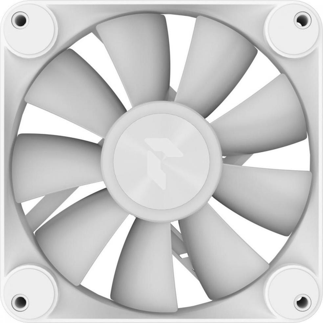 Вентилятор для корпусу APNX FP1-120 120мм ARGB білий (APF3-PF11217.21) - изображение 1