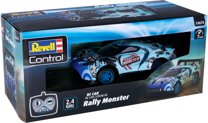 Машинка на радіокеруванні Revell Control Rally Monster 1:26 (4009803246765) - зображення 1