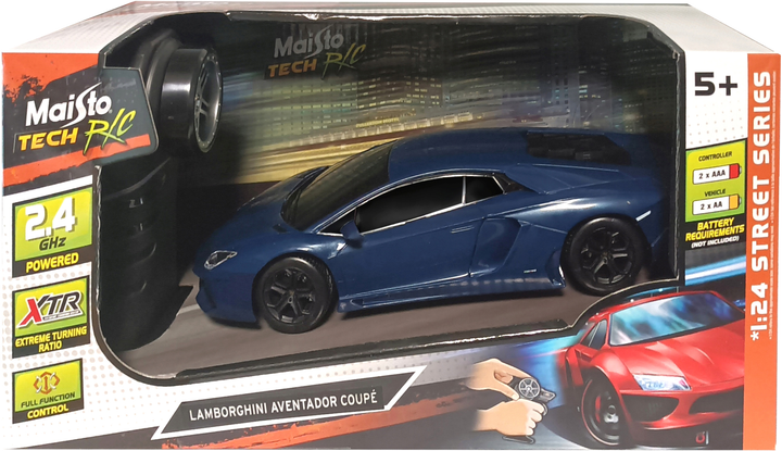 Samochód zdalnie sterowany Maisto Lamborghini Aventador Coupe 1:24 (90159815228/090159815228) - obraz 1