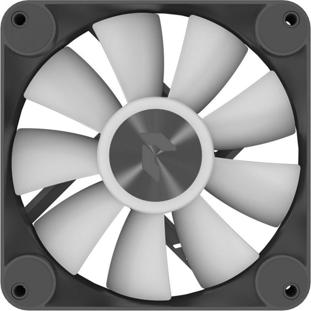 Вентилятор для корпусу APNX FP1-140 140мм ARGB чорний (APF4-PF11217.11) - изображение 1