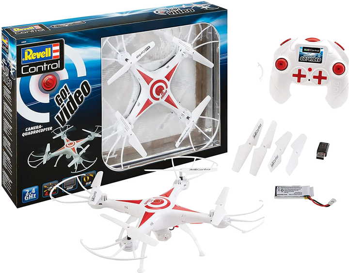 Quadkopter zdalnie sterowany Revell Control Go! Video Pro z kamerą (4009803238586) - obraz 2