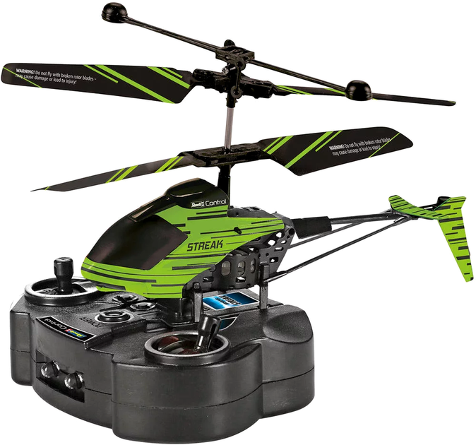Helikopter zdalnie sterowany Revell Control Streak Glow in the dark! (4009803238296) - obraz 5
