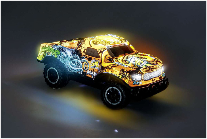 Auto zdalnie sterowane Revell Control Ghost Driver Glow Pomarańczowe 1:22 (4009803246826) - obraz 4