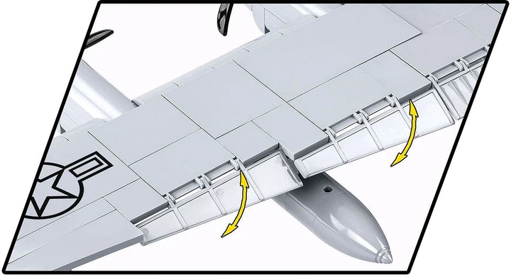 Набір блоків Cobi Armed Forces Lockheed C-130 Hercules 602 елемента (5902251058395) - зображення 8