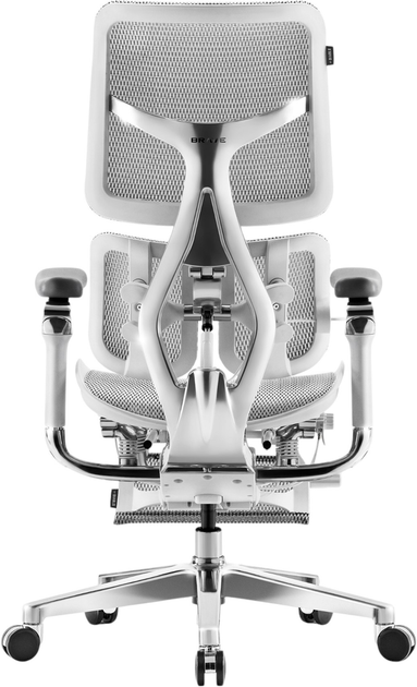 Fotel biurowy ergonomiczny Diablo Chairs V-Kinetic Gray (5904405571361) - obraz 3