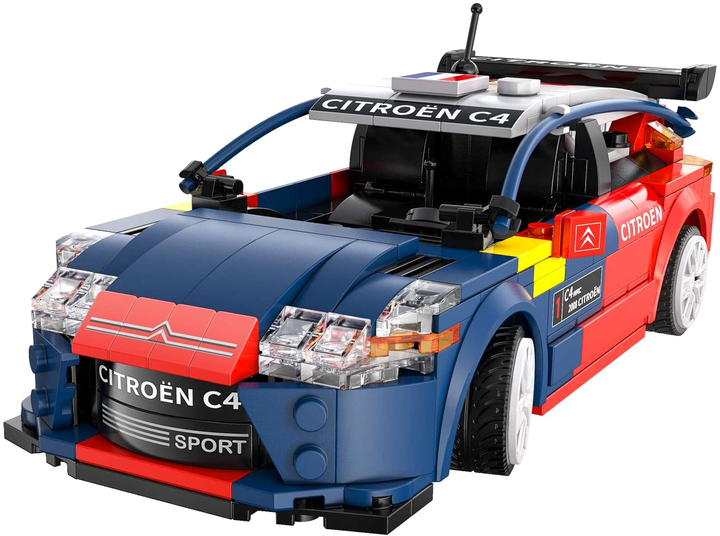 Klocki konstrukcyjne CaDA Citroen C4 WRC 2008 329 elementów (6948061927659) - obraz 3