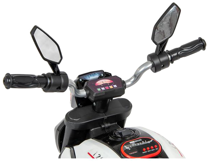 Motocykl elektryczny dla dzieci Enero Avalon 3-kolowy Biały (5902431033037) - obraz 6
