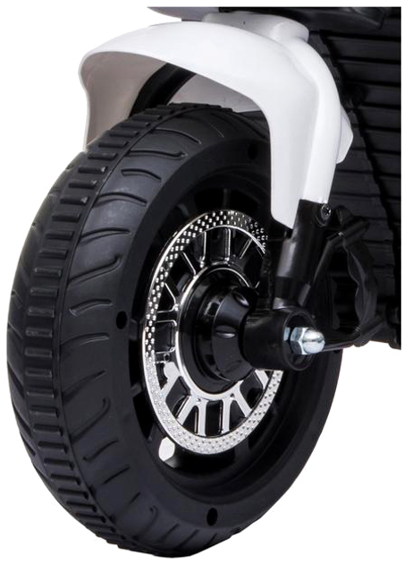 Motocykl elektryczny dla dzieci Enero Avalon 3-kolowy Biały (5902431033037) - obraz 10