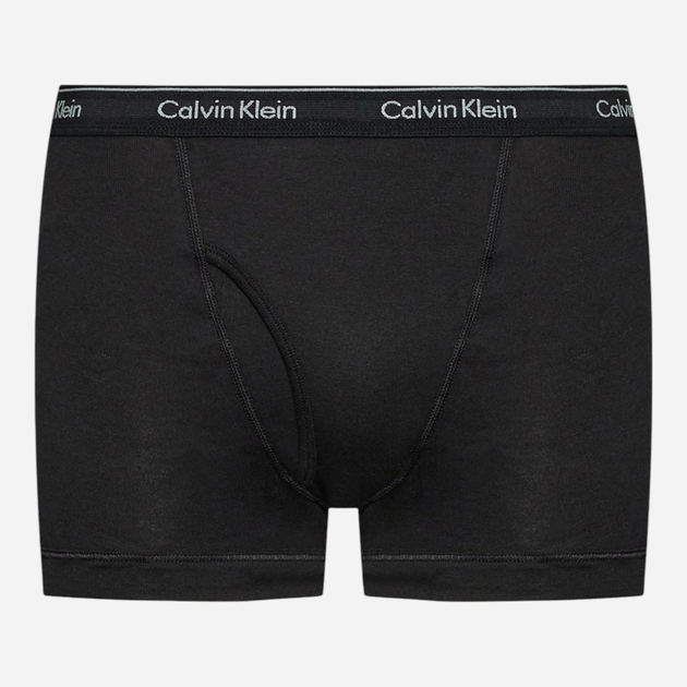 Набір трусів-боксерів чоловічих Calvin Klein Underwear Trunk 3Pk 000NB1893A-MP1 XL 3 шт Чорний/Білий/Сірий (8719115129378) - зображення 7