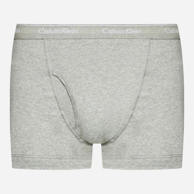 Набір трусів-боксерів чоловічих Calvin Klein Underwear Trunk 3Pk 000NB1893A-MP1 XL 3 шт Чорний/Білий/Сірий (8719115129378) - зображення 8